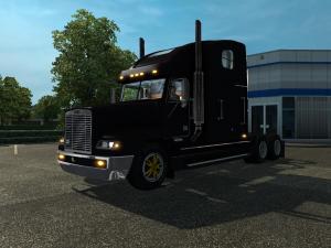 Мод Freightliner FLD-120 версия 01.03.17 для Euro Truck Simulator 2 (v1.24.x, - 1.26.x)