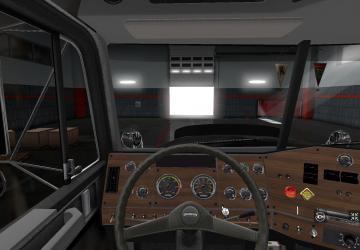 Мод Freightliner FLD 120 Flat Top версия 1.0 для Euro Truck Simulator 2 (v1.32.x, - 1.34.x)