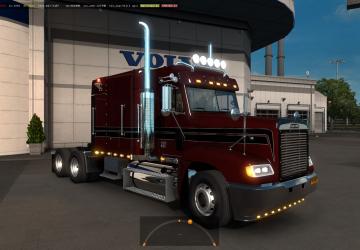 Мод Freightliner FLD версия 2.1 для Euro Truck Simulator 2 (v1.35.x, 1.36.x)