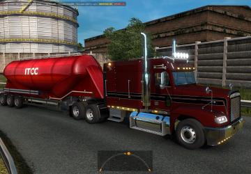 Мод Freightliner FLD версия 2.1 для Euro Truck Simulator 2 (v1.35.x, 1.36.x)