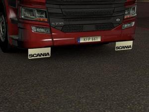 Мод Передние брызговики для Scania Next Gen версия 1.0 для Euro Truck Simulator 2 (v1.30.x)