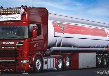 Мод Fuel Cistern версия 1.3.3 для Euro Truck Simulator 2 (v1.43.x)
