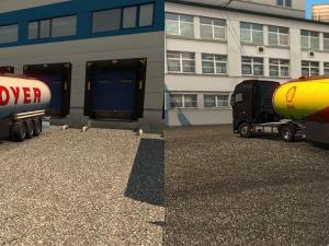 Мод Fuel Cistern Trailer версия 1.2 для Euro Truck Simulator 2 (v1.28.x, - 1.31.x)