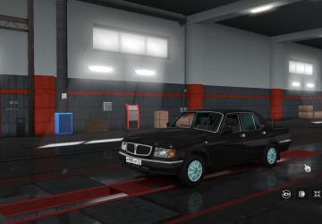 Мод Газ-3110 версия 1.1 для Euro Truck Simulator 2 (v1.33.x, 1.34.x)