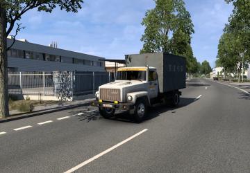 Мод ГАЗ 3307 версия 1.0 для Euro Truck Simulator 2 (v1.46.x, - 1.53.x)