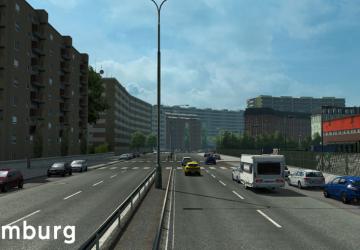 Карту German City Rebuilds v1.0 версия 1.0 для Euro Truck Simulator 2 (v1.30.x)