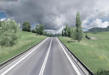 Мод Grass версия 1.1.0 для Euro Truck Simulator 2 (v1.35.x, - 1.38.x)