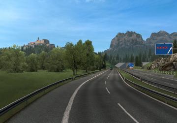 Мод Grass версия 2.0 для Euro Truck Simulator 2 (v1.35.x, - 1.39.x)