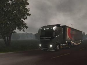 Мод Grey Skies Weather Mod версия 2.1 для Euro Truck Simulator 2 (v1.30.x)