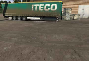 Мод Грязный скин ITEKO версия 1.0 для Euro Truck Simulator 2 (v1.40.x, 1.41.x)