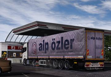 Мод Грязный трейлер Tirsan версия 1.0 для Euro Truck Simulator 2 (v1.40.x, 1.41.x)