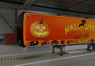 Мод Halloween версия 1.0 для Euro Truck Simulator 2 (v1.39.x, - 1.42.x)