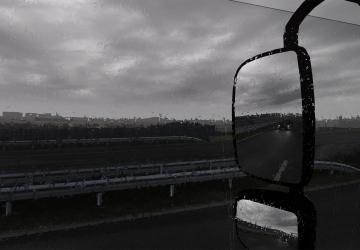 Мод Realistic Rain версия 3.7 для Euro Truck Simulator 2 (v1.38.x)