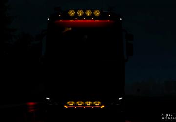 Мод Hella Auxiliary Light Pack версия 2.0.1 для Euro Truck Simulator 2 (v1.35.x, - 1.39.x)