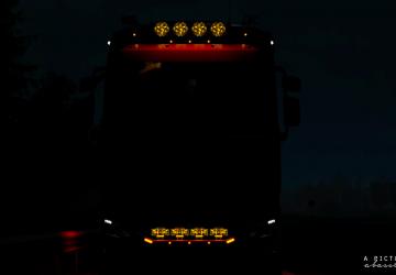 Мод Hella Auxiliary Light Pack версия 2.0.1 Fix для Euro Truck Simulator 2 (v1.43.x, 1.44.x)