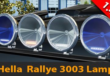 Мод Hella Rallye 3003 версия 2.0 для Euro Truck Simulator 2 (v1.46.x)