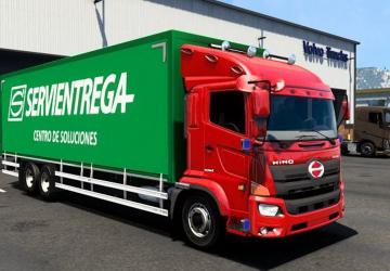 Мод Hino 500 версия 1.0 для Euro Truck Simulator 2 (v1.43.x)