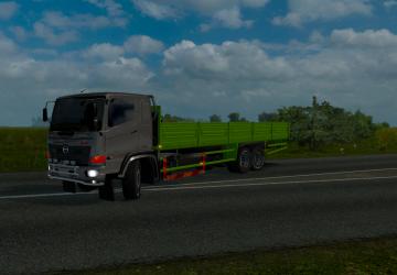 Мод Hino Series RINDRAY версия 1.0 для Euro Truck Simulator 2 (v1.31.x, 1.32.x)