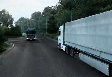 Мод Холодный дождь версия 0.2.3 для Euro Truck Simulator 2 (v1.40.x, 1.41.x)