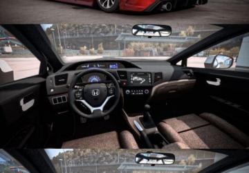 Мод Honda Civic FB7 версия 1.2 для Euro Truck Simulator 2 (v1.43.x)