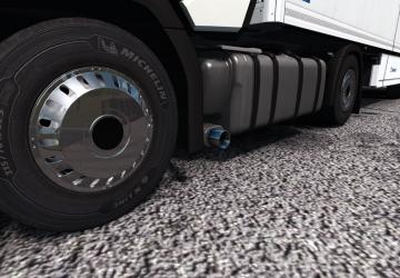 Мод Хромированные колпаки для колёс с прямоугольными отверстиями v1.0 для Euro Truck Simulator 2 (v1.35.x, - 1.42.x)