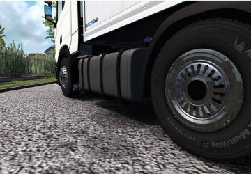 Мод Хромированные колпаки для колёс с прямоугольными отверстиями v1.0 для Euro Truck Simulator 2 (v1.35.x, - 1.42.x)