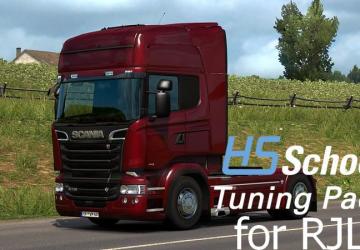Мод HS Schoch Tuning Pack for RJL версия 0.1 для Euro Truck Simulator 2 (v1.37.x, 1.38.x)