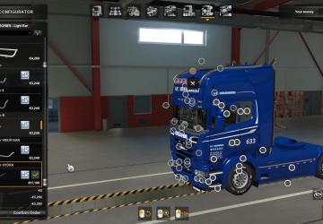 Мод HS Schoch Tuning Pack for RJL версия 0.2 для Euro Truck Simulator 2 (v1.37.x, 1.38.x)