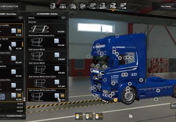 Мод HS Schoch Tuning Pack for RJL версия 0.2 для Euro Truck Simulator 2 (v1.37.x, 1.38.x)