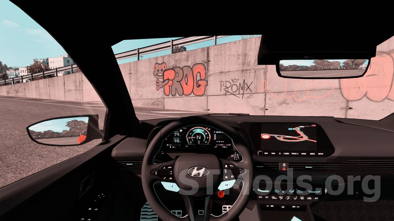 Hyundai I20 2021 версия 1.5 для Euro Truck Simulator 2 (v1.60.x) thumbnail 5