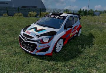 Мод Hyundai i20 WRC версия 1.1 для Euro Truck Simulator 2 (v1.32.x, 1.33.x)