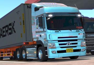 Мод Hyundai Trago версия 1.1 для Euro Truck Simulator 2 (v1.46.x)
