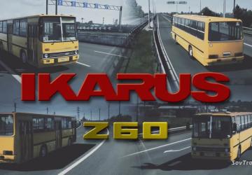 Мод Ikarus 260.37 версия 1.0 для Euro Truck Simulator 2 (v1.45.x)