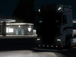 Мод Улучшенный свет всего транспорта для слабых ПК v1.1 для Euro Truck Simulator 2 (v1.27х)