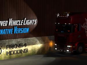 Мод Улучшенный свет всего транспорта для слабых ПК v1.3 для Euro Truck Simulator 2 (v1.28.x, - 1.31.x)