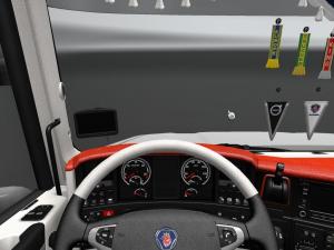 Мод Интерьеры для Scania RS & T версия 7.0 для Euro Truck Simulator 2 (v1.27.x)