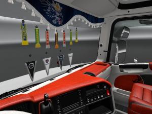 Мод Интерьеры для Scania RS & T версия 7.0 для Euro Truck Simulator 2 (v1.27.x)