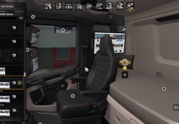 Мод Interior Addon by Wolli версия 1.0 для Euro Truck Simulator 2 (v1.39.x)