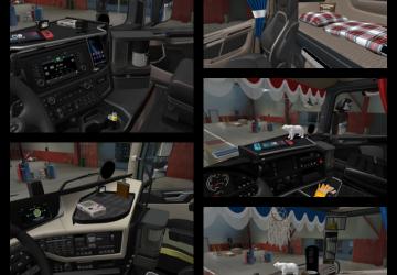 Мод Interior Addon by Wolli версия 1.4.6 для Euro Truck Simulator 2 (v1.48.x)