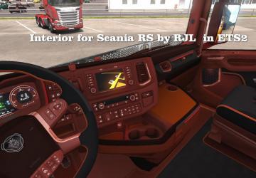 Мод Interior for Scania 2016 версия 1.0 для Euro Truck Simulator 2 (v1.31.x, - 1.36.x)