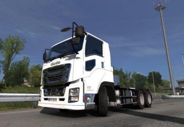 Мод Isuzu Giga версия 1.1 для Euro Truck Simulator 2 (v1.31.x, - 1.34.x)