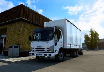 Мод ISUZU NPR 2018 версия 2.4 для Euro Truck Simulator 2 (v1.49.x)
