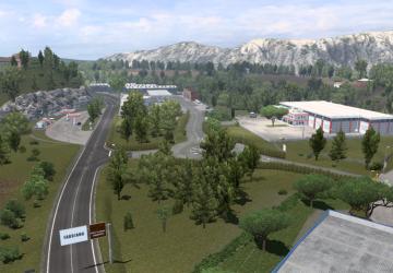 Italy Map Project версия 12.0 fix для Euro Truck Simulator 2 (v1.50.x)