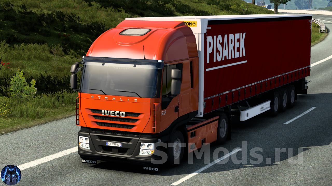 Iveco Stralis AS2 версия 2.1 для Euro Truck Simulator 2 (v1.54) thumbnail 4