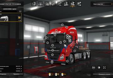 Мод Iveco Hi-Way Reworked версия 1.8 для Euro Truck Simulator 2 (v1.32.x)