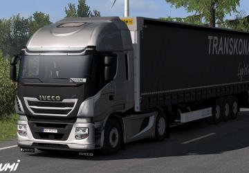 Мод Iveco Hi-Way Reworked версия 2.3 для Euro Truck Simulator 2 (v1.33.x, 1.34.x)