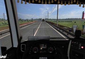 Мод Iveco Hi-Way Reworked версия 2.5 для Euro Truck Simulator 2 (v1.35.x)