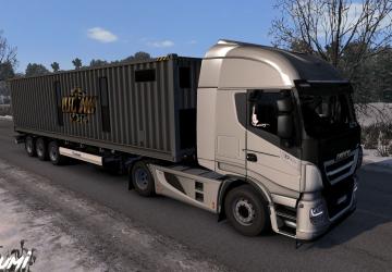 Мод Iveco Hi-Way Reworked версия 2.9 для Euro Truck Simulator 2 (v1.38.x)