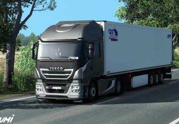 Мод Iveco Hi-Way Reworked версия 3.1 для Euro Truck Simulator 2 (v1.39.x)