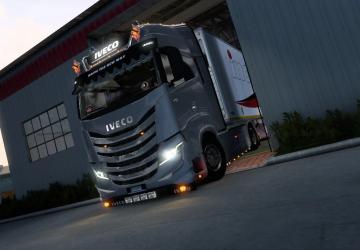 Мод Iveco S-Way версия 10.07.22 для Euro Truck Simulator 2 (v1.44.x, 1.45.x)